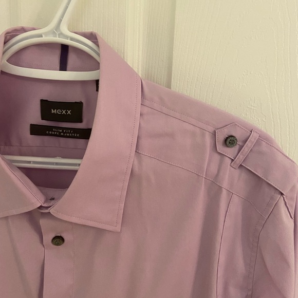 MEXX mauve/violet Slim Fit Dress Shirt Size XL SALE ❗️ - Picture 1 of 5
